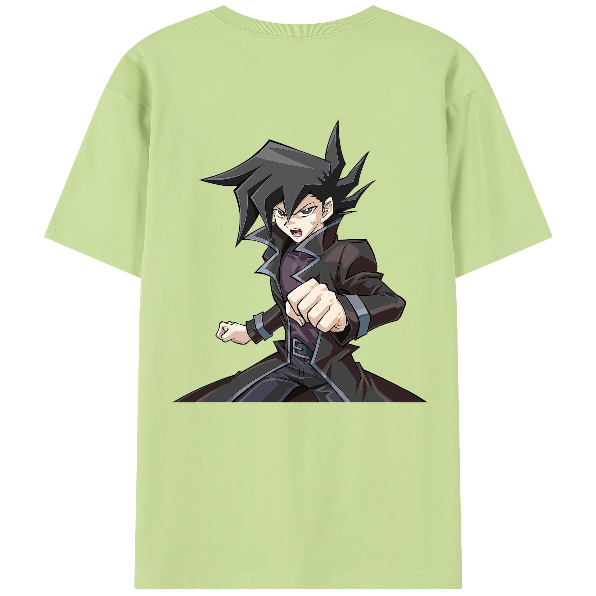 （画像用） 遊☆戯☆王 Yu-Gi-Oh! 綿100％半袖Tシャツ（背面プリント）
